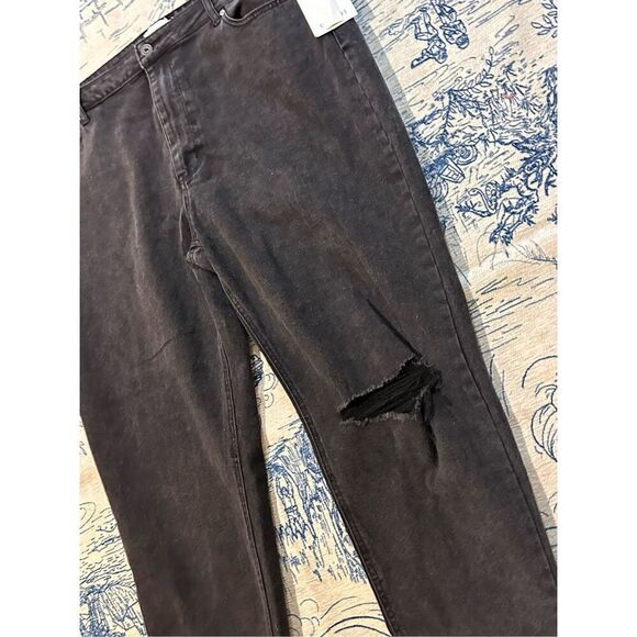 NEW WITH TAGS Beautiful TRUE CRAFT Black MOM JEANS Pants Size 18WR Relaxed Com - Picture 3 of 9